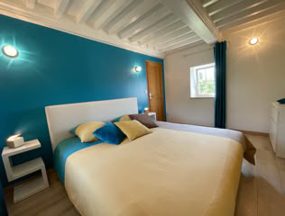 Le Mas du Bessin Gîte Vert Chambre principale
