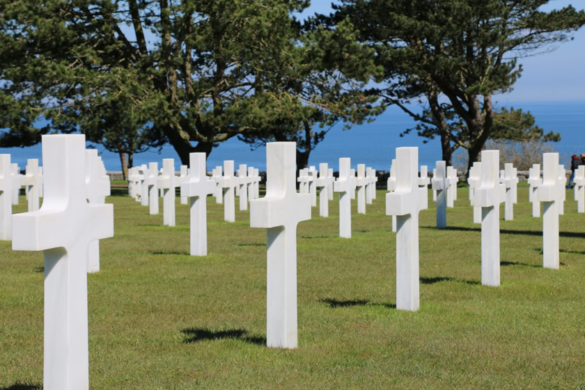 Le Mas du Bessin Idée de Visite Cimetière Américain