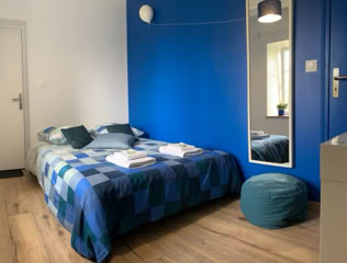 Le Mas du Bessin Chambre d'hôtes Petit salon verion chambre