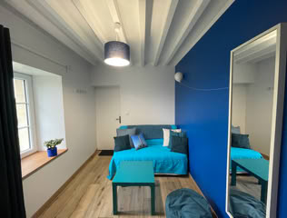 Le Mas du Bessin Chambre d'hôtes Petit salon version canapé