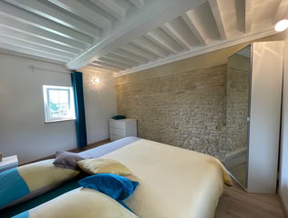 Le Mas du Bessin Gîte Vert Chambre principale